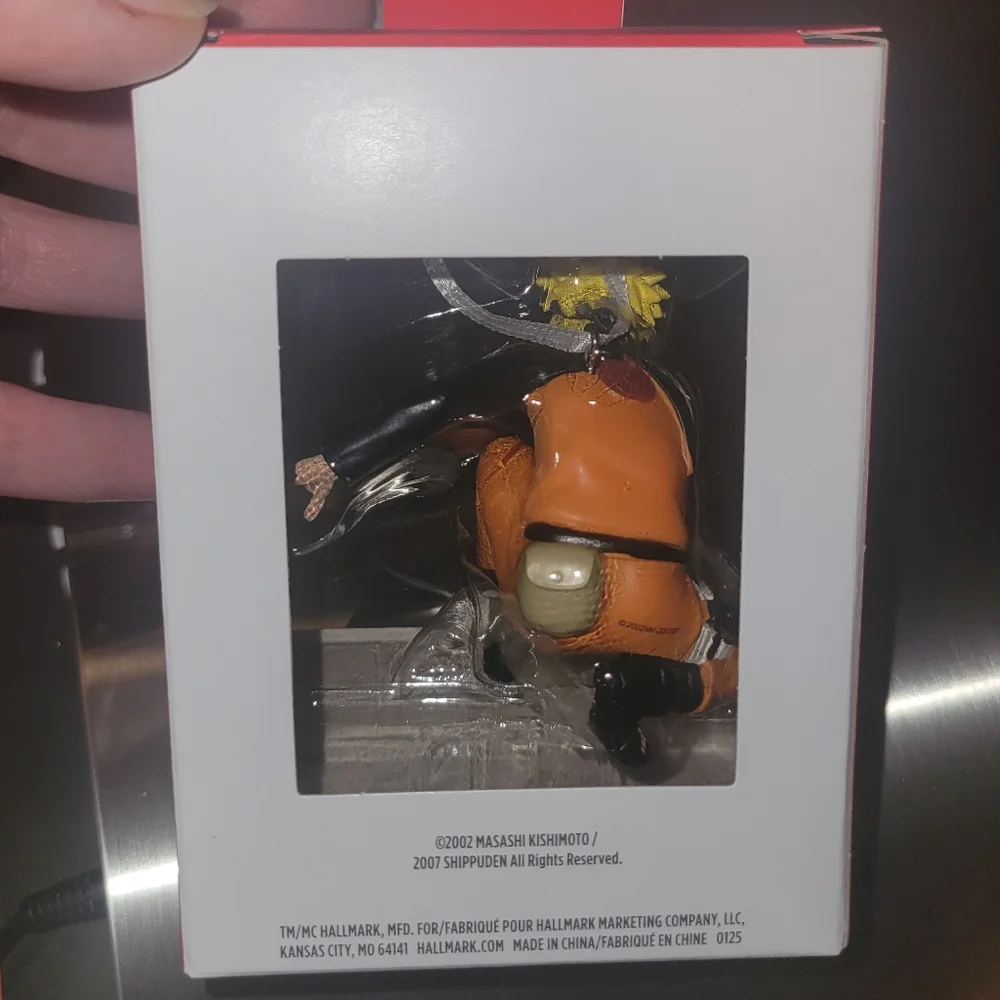 Firm! Hallmark Naruto Shippuden Ornament - Orange and Black